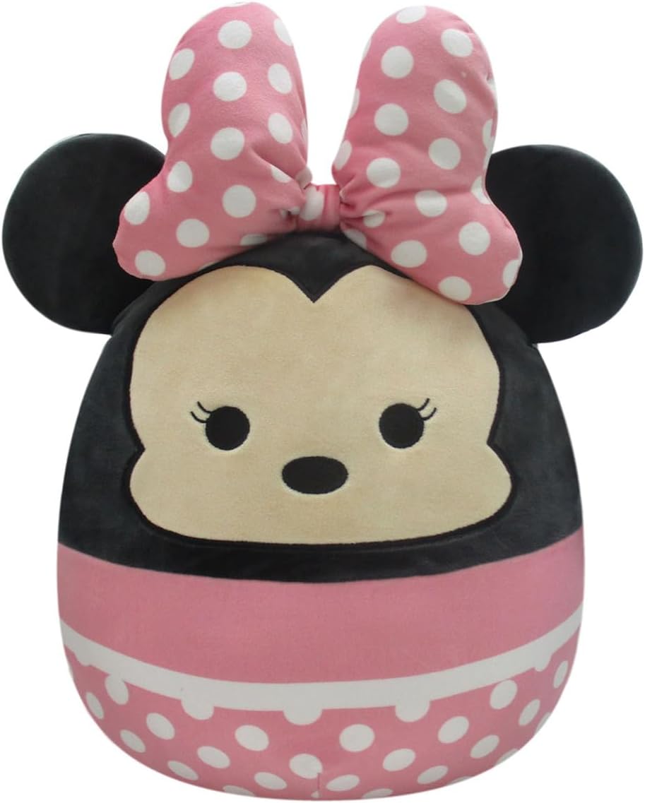 Squishmallows Official Kellytoy Plush 14 Minnie Mouse - Disney Ultrasoft Stuffed Animal Plush Toy