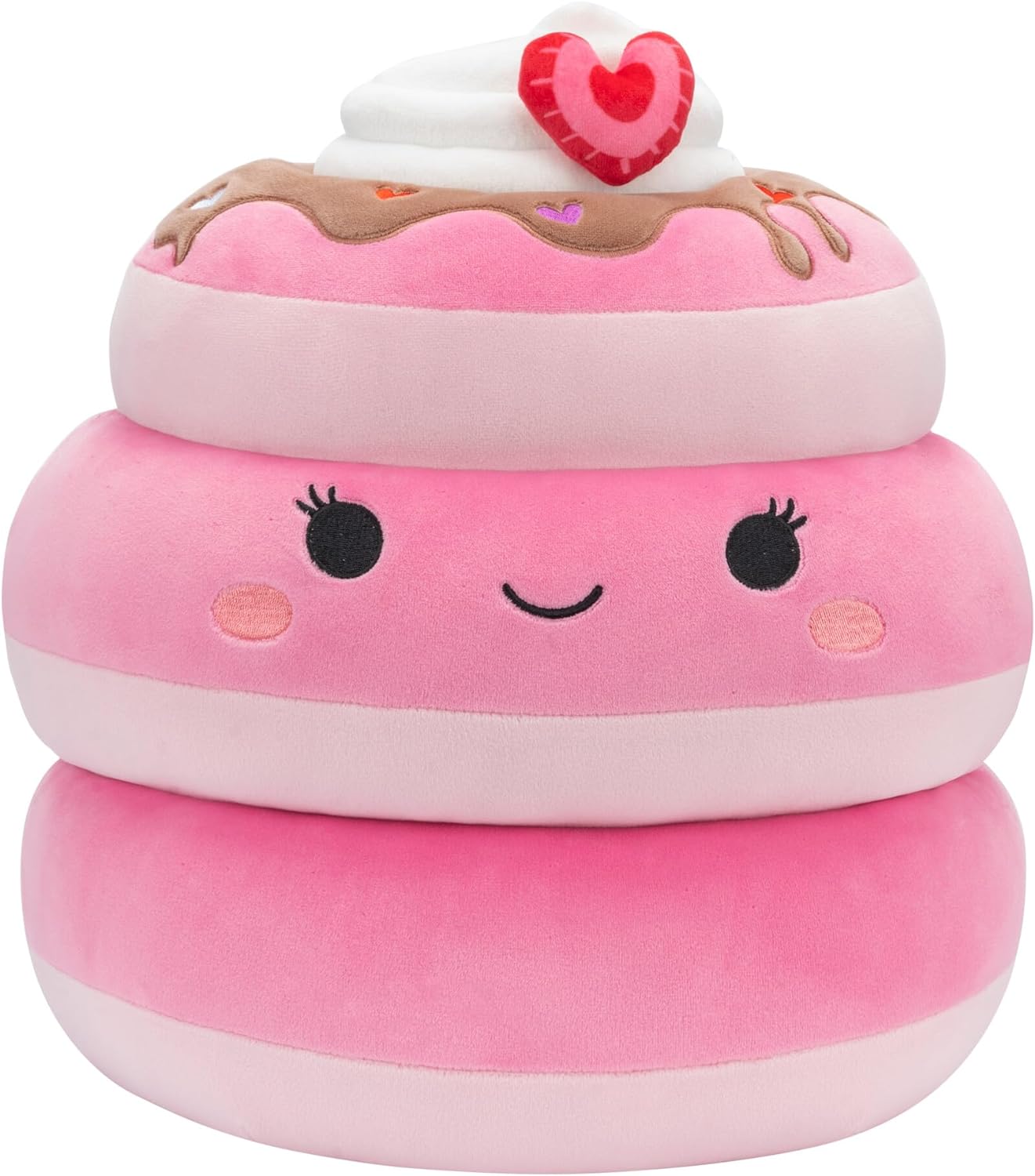 Squishmallows Original 12-Inch Shelly Pink Strawberry Pancakes - Official Jazwares Plush