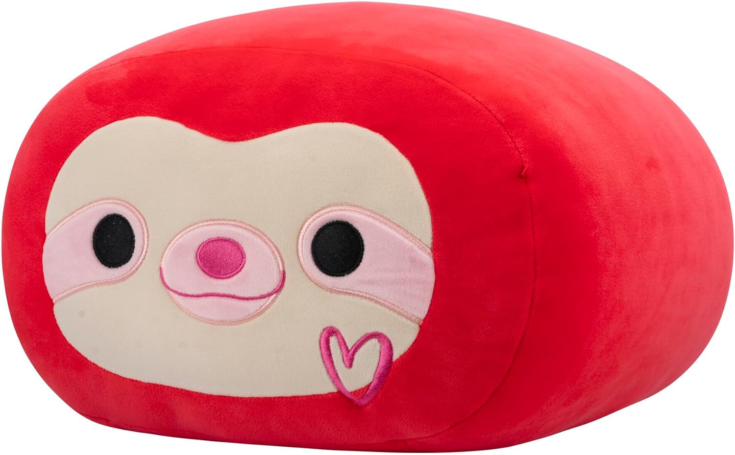 Squishmallows Stackables Original 12-Inch Rupert Red Sloth with Heart Embroidery - Ultrasoft Official Jazwares Plush