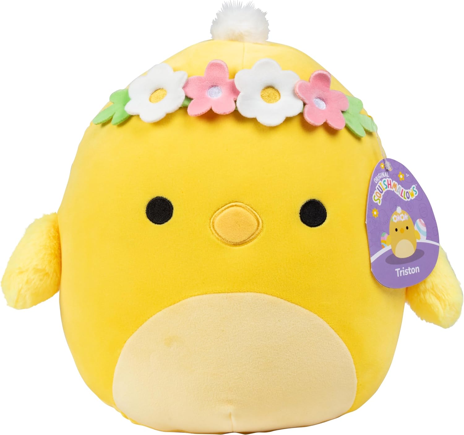 Squishmallows 10 Triston The Chick Easter Plush - Officially Licensed Kellytoy - Collectible Cute Soft & Squishy Chick Stuffed Animal Toy - Add to Your Squad - Gift for Kids, Girls & Boys - 10 Inch