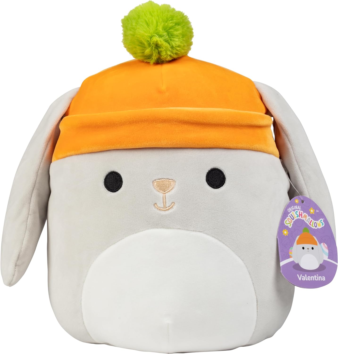 Squishmallows 10 Valentina the Bunny Easter Plush - Officially Licensed Kellytoy - Collectible Cute Soft & Squishy Bunny Stuffed Animal Toy - Add to Your Squad - Gift for Kids, Girls & Boys - 10 Inch