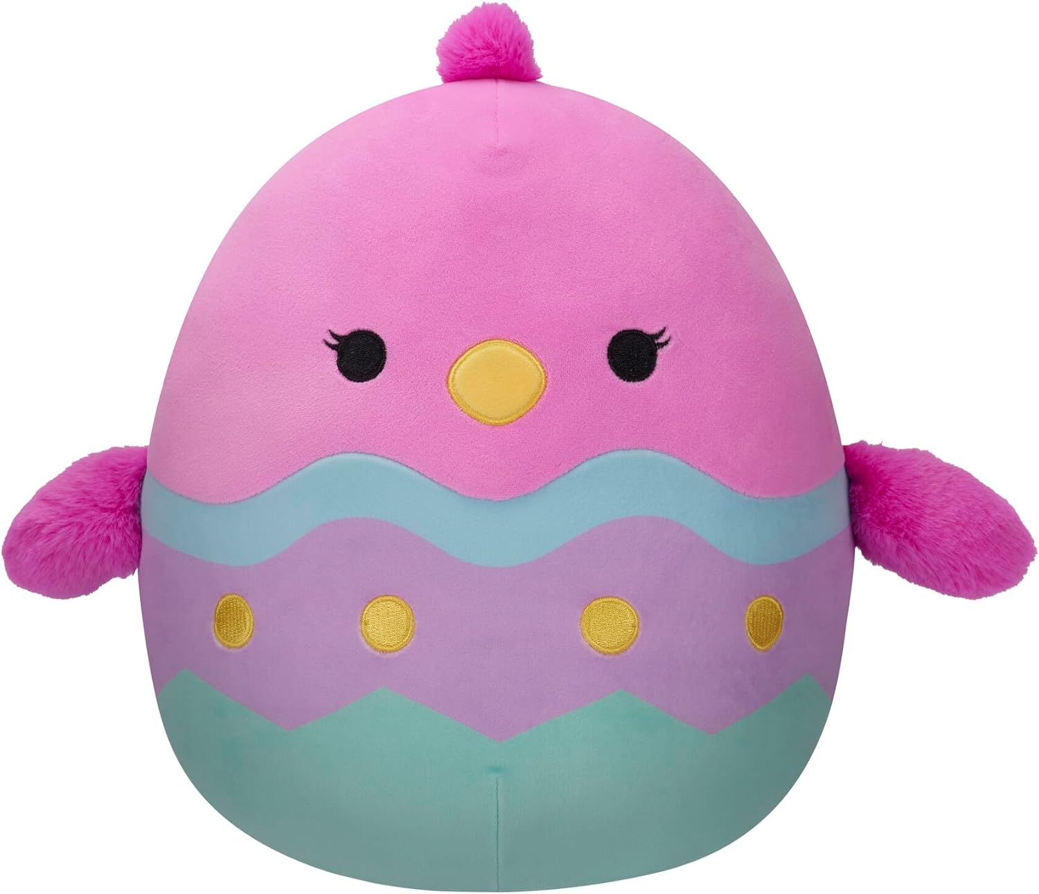 Squishmallows Original 8-Inch Empressa Pink Chick Easter Egg - Official Jazwares Plush