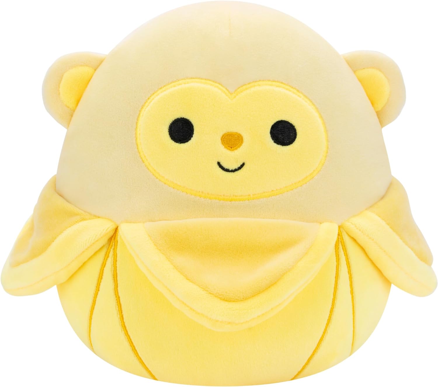 Squishmallows Original 8-Inch Pierogi Banana Monkey - Official Jazwares Plush