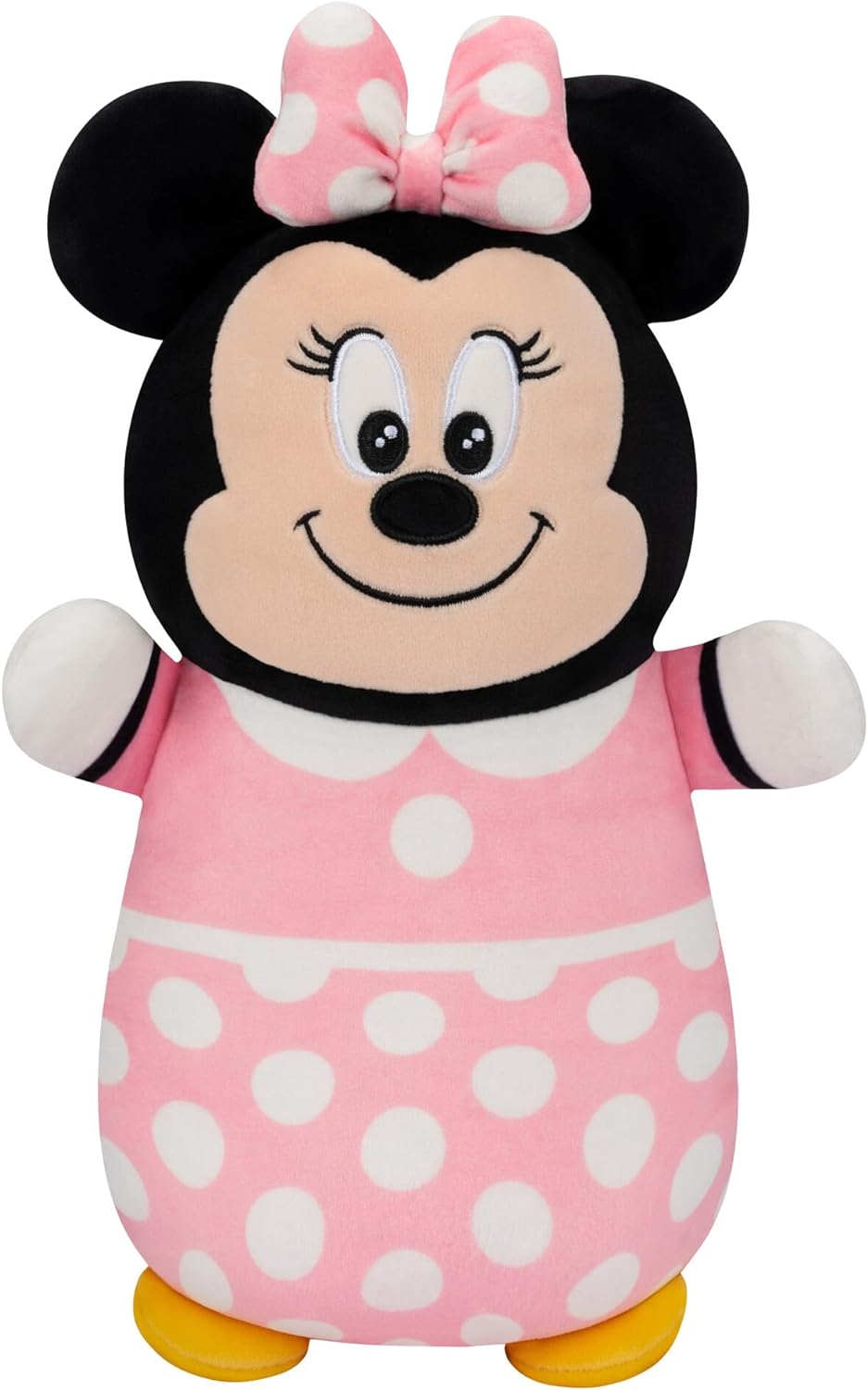 Squishmallows Original Disney 10-Inch Minnie Mouse HugMees - Medium-Sized Ultrasoft Official Jazwares Plush