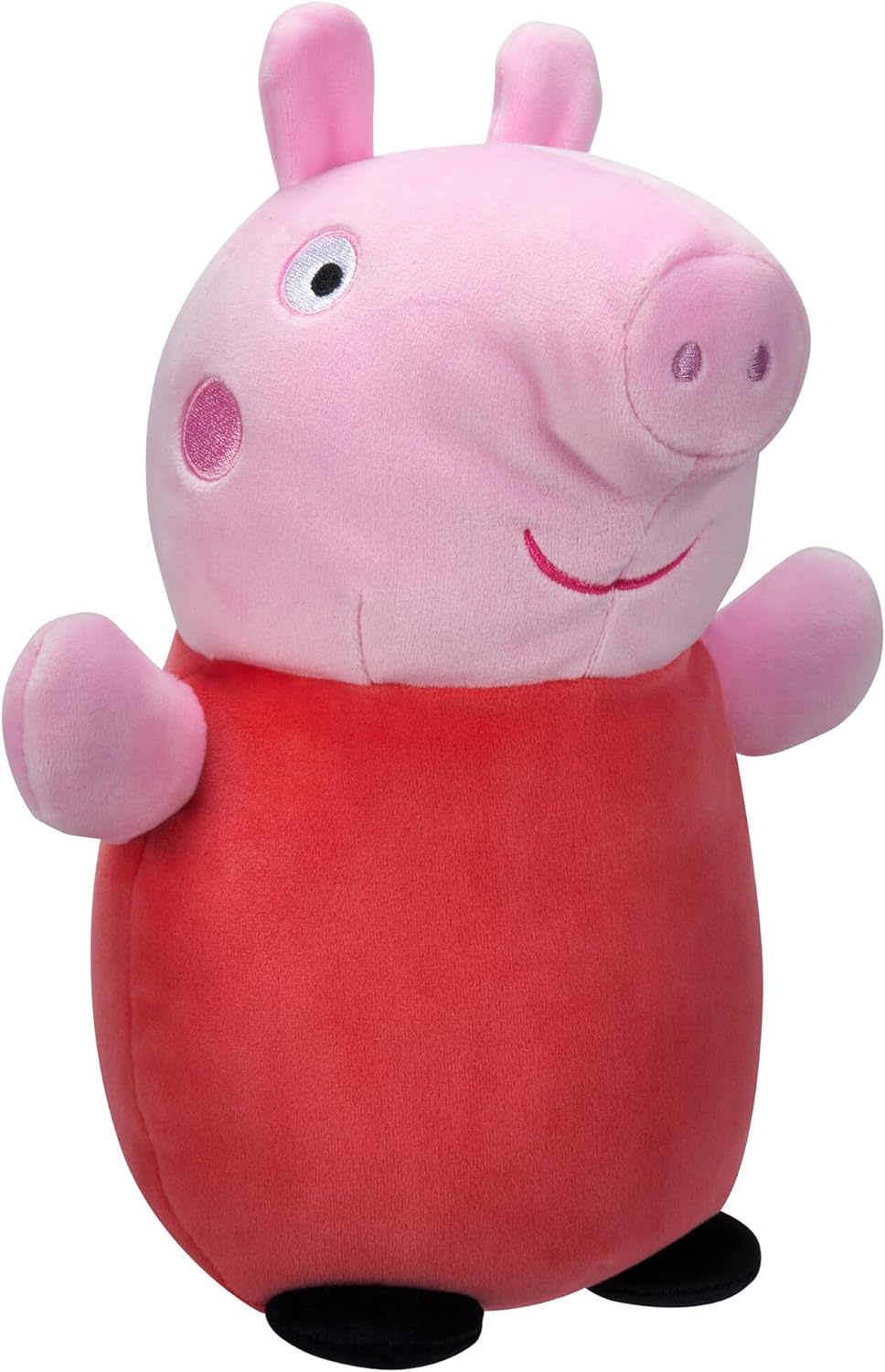 Squishmallows HugMees Original 10-Inch Peppa Pig - Medium-Sized Ultrasoft Official Jazwares Plush