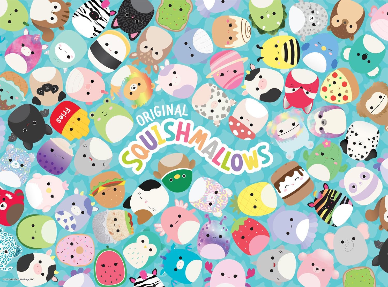 Buffalo Games - Squishmallows - Friends - 1000 Piece Jigsaw Puzzle for Adults Challenging Puzzle Perfect for Game Nights - 1000 Piece Finished Size is 26.75 x 19.75