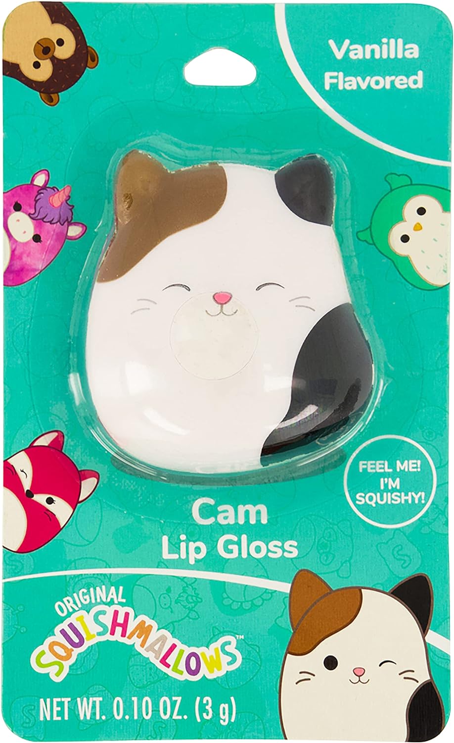 Squishmallows Squishy Lip Gloss - Cam