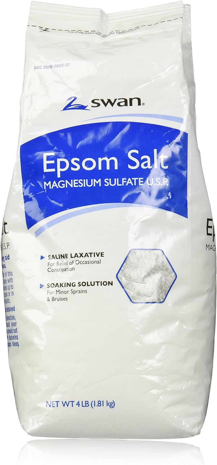 Swan Epsom Salt, 4LB SWAN EPSOM SALT