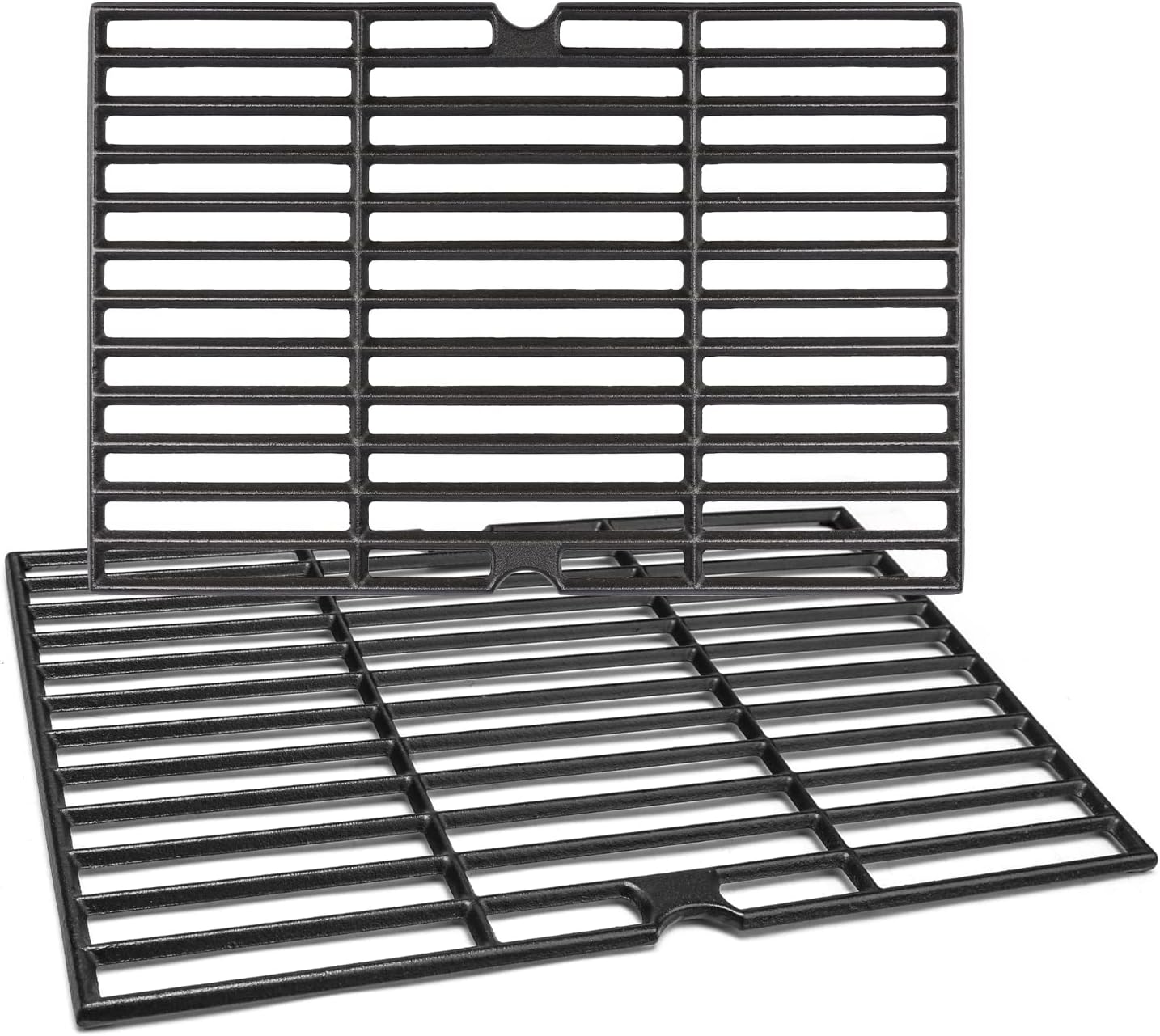 Uniflasy Cast Iron Cooking Grid Grates for Dyna-Glo DGF350CSP-D 2-Burner Open Cart Propane Gas Grill Grate DGF350SNP DGF350SNP-D DGF350CSP DG1-70-01-634-R 101-03011,Blue Rhino GBC1932L Grill Grates