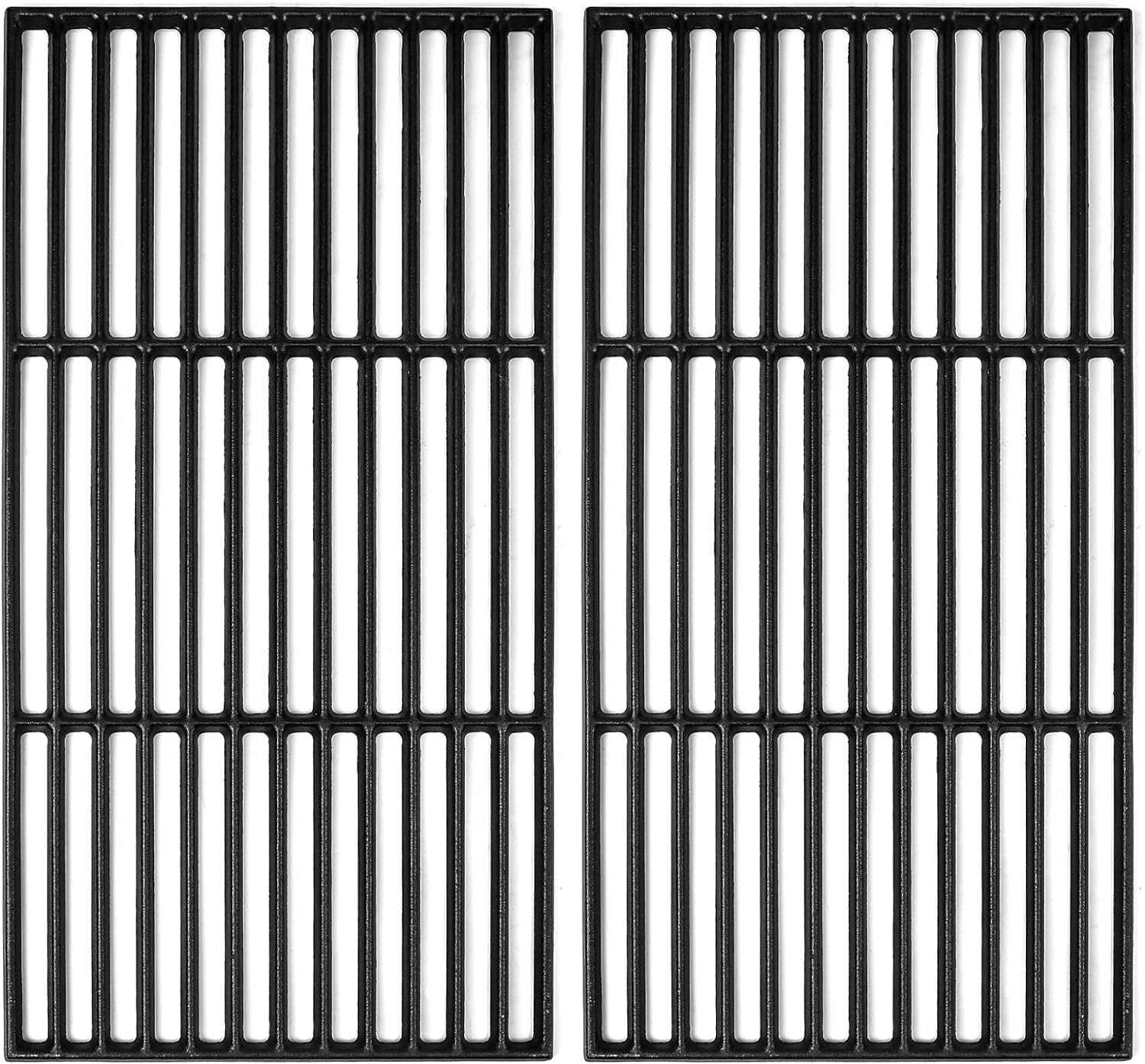 Uniflasy Cast Iron Cooking Grid Grates for Camp Chef SmokePro DLX 24 Pellet Grill, for Camp Chef PG24MZG SmokePro SG24/ SE24 /24 Woodwind, Grate for Traeger Pro 22/575/780 Lil' Tex Elite Pellet Grill