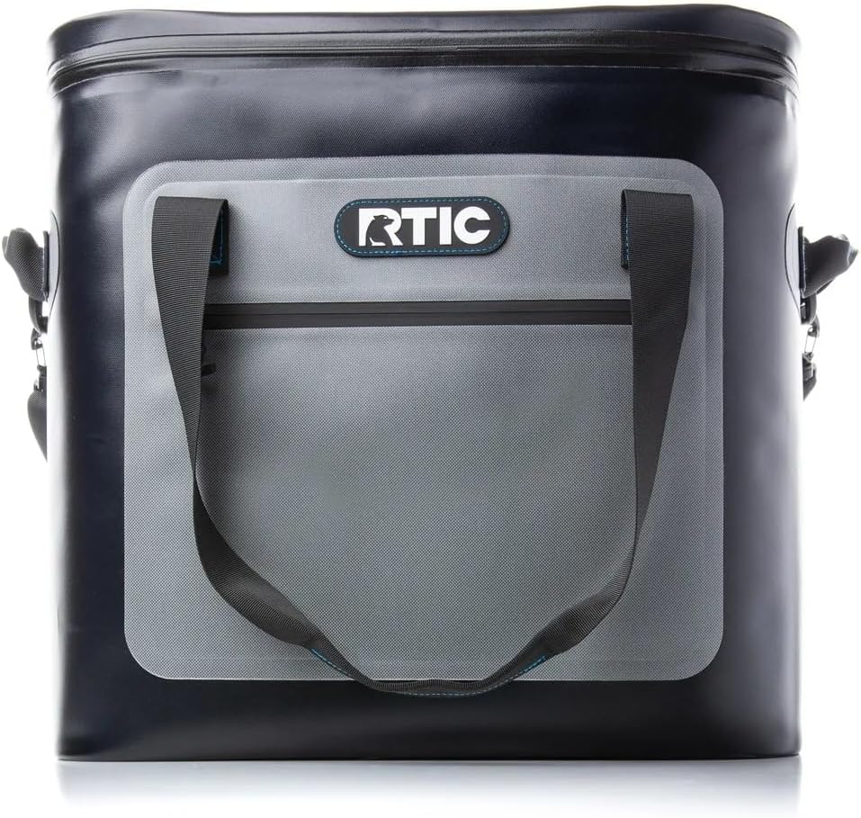 RTIC Soft Cooler Insulated Bag Portable Ice Chest Box for Lunch, Beach, Drink, Beverage, Travel, Camping, Picnic, Car, Leak-Proof with Zipper