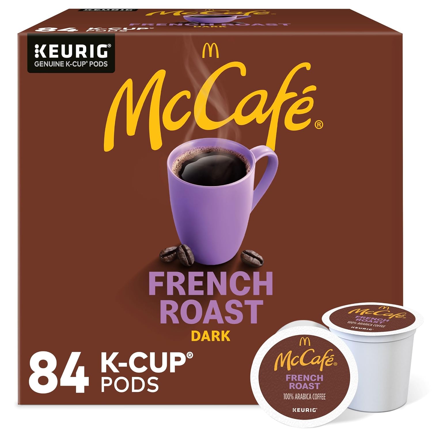 McCafe French Roast K-Cup Coffee Pods (84 Pods)