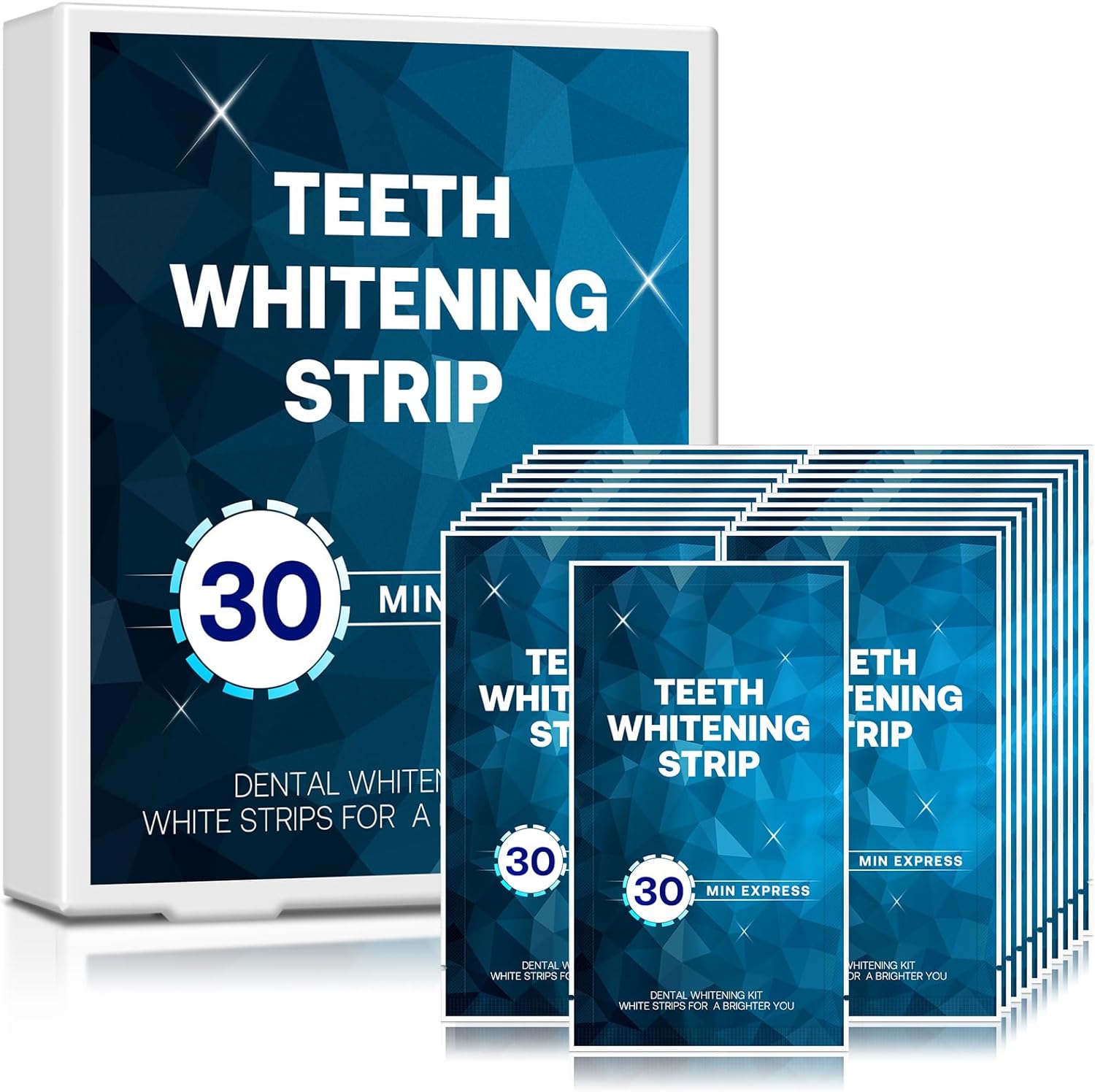 Teeth Whitening Strip, Whitening Strips, 42 Strips for Sensitive Teeth, Professional and Safe Teeth Whitening Kit