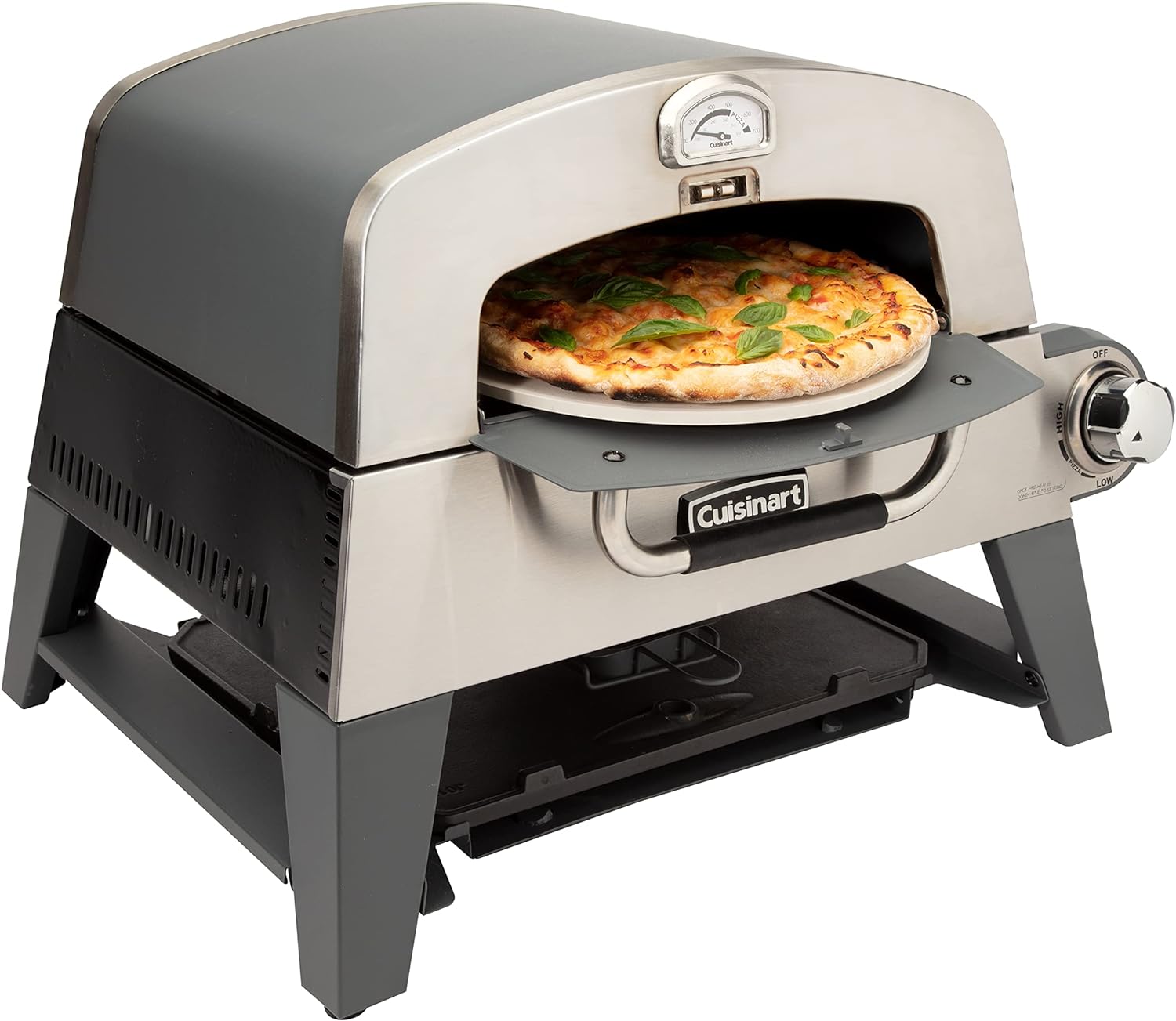 Cuisinart CGG-403 3-in-1 Pizza Oven Plus, Griddle, and Grill