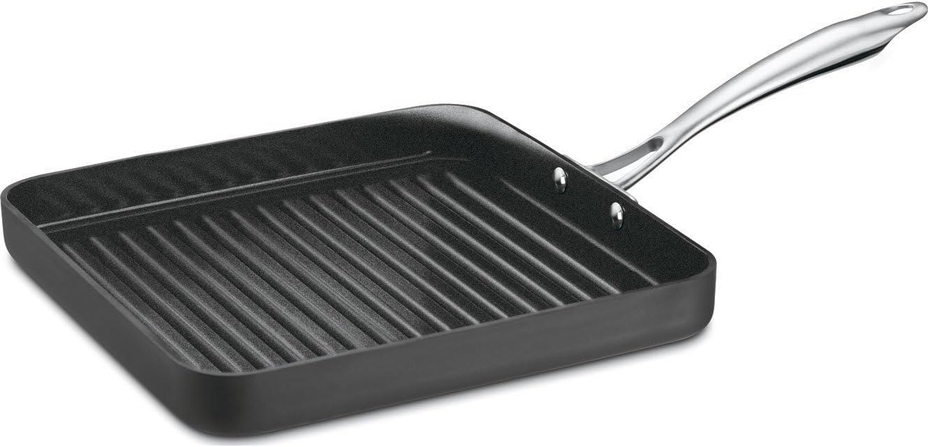 Cuisinart GG30-20 GreenGourmet Hard-Anodized Nonstick 11-Inch Square Grill Pan