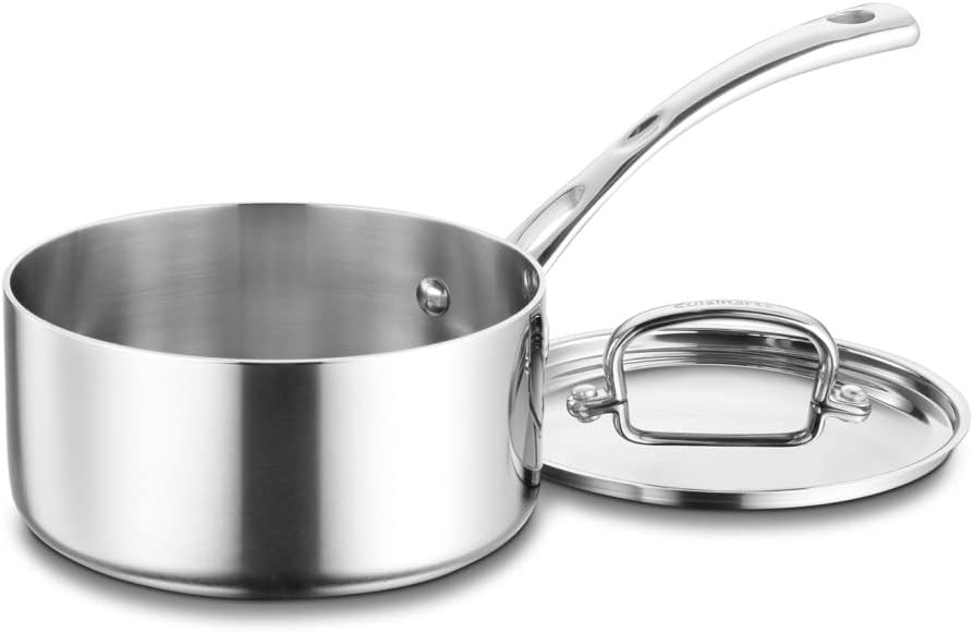 Cuisinart French Classic Tri-Ply Stainless 2-Quart Saucepot with Cover