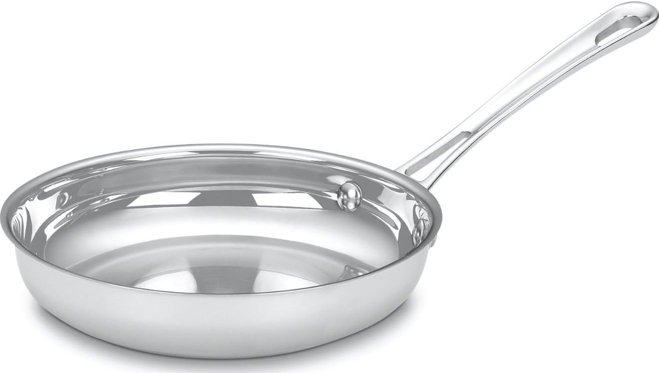 Cuisinart Contour Stainless 8-Inch Open Skillet