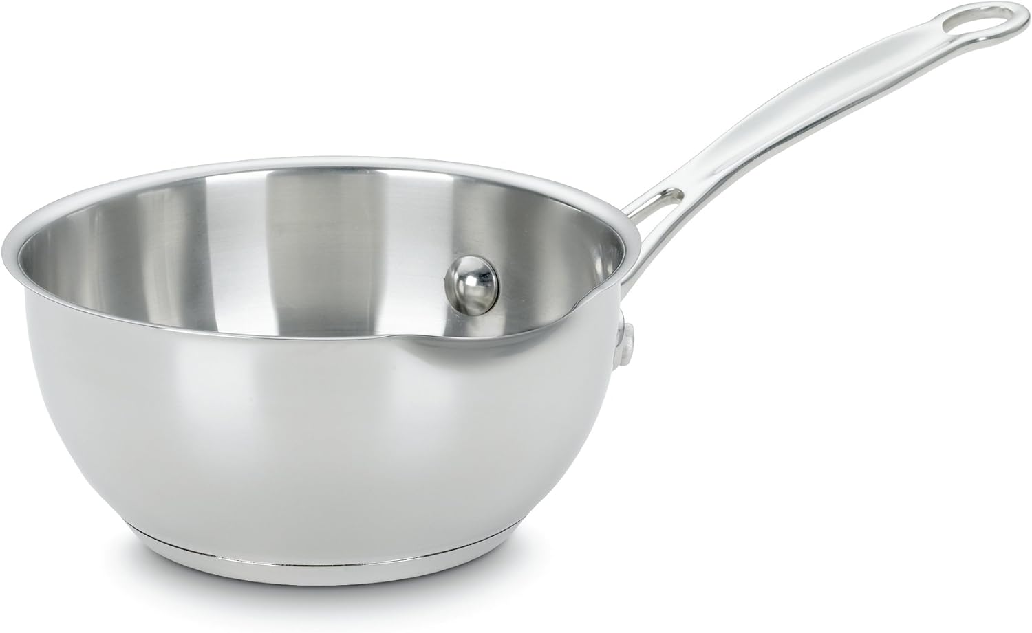 Cuisinart 735-16OP Chef' Classic Stainless 1-Quart Pour Saucier,Silver