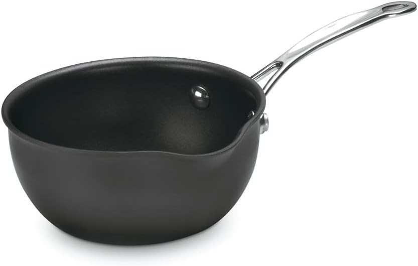 Cuisinart 635-16OP Chef' Classic Nonstick Hard-Anodized 1-Quart Open Pour Saucier