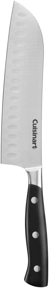 Cuisinart C77TR-7SAN Triple Rivet Collection 7 Santoku Knife, Black