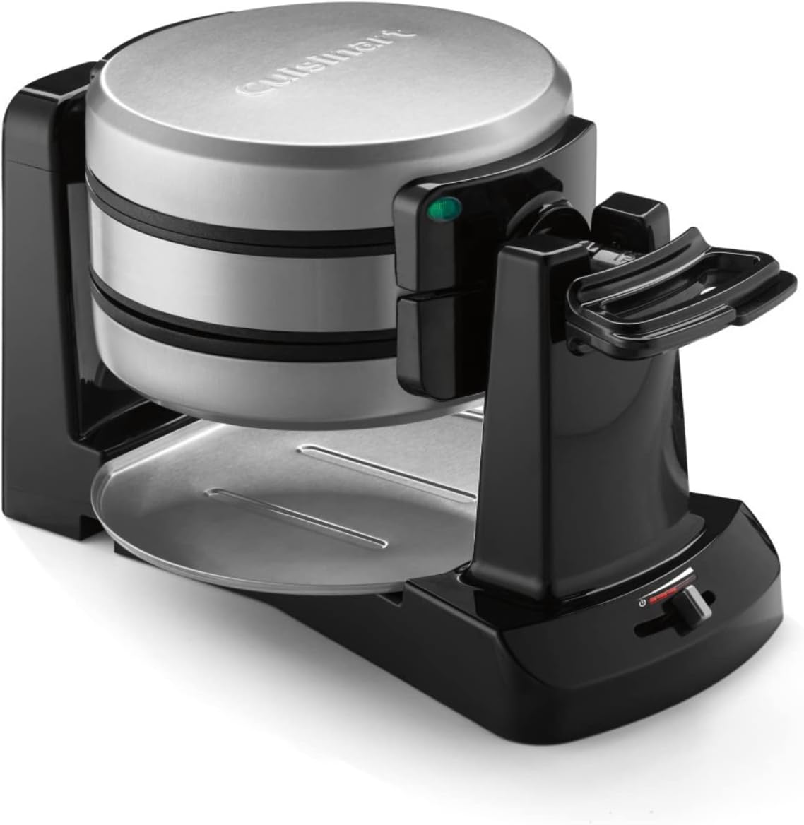 Cuisinart WAF-F40 Double Flip Belgian Waffle Maker,New Black/Stainless