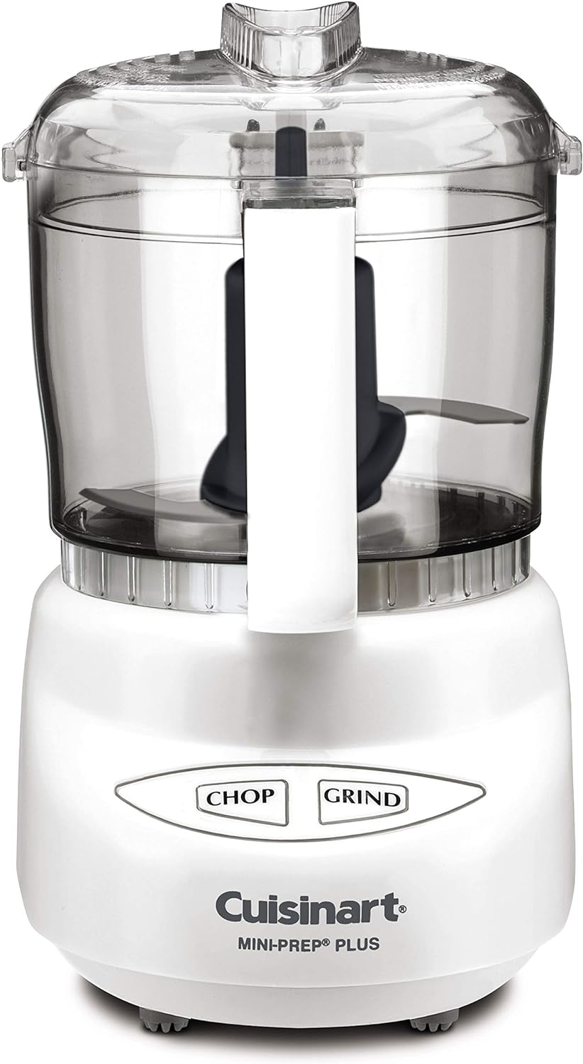 Cuisinart DLC-2A Mini-Prep Plus Food Processor (White), 3 Cup