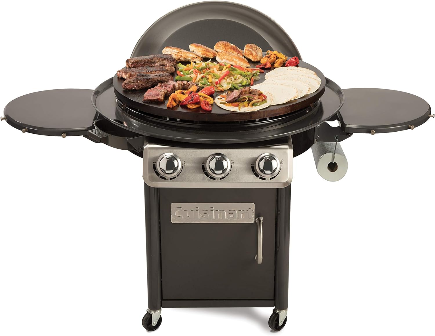 Cuisinart CGG-999 30-Inch Round Flat Top Surface 360 XL Griddle Outdoor Cooking Station