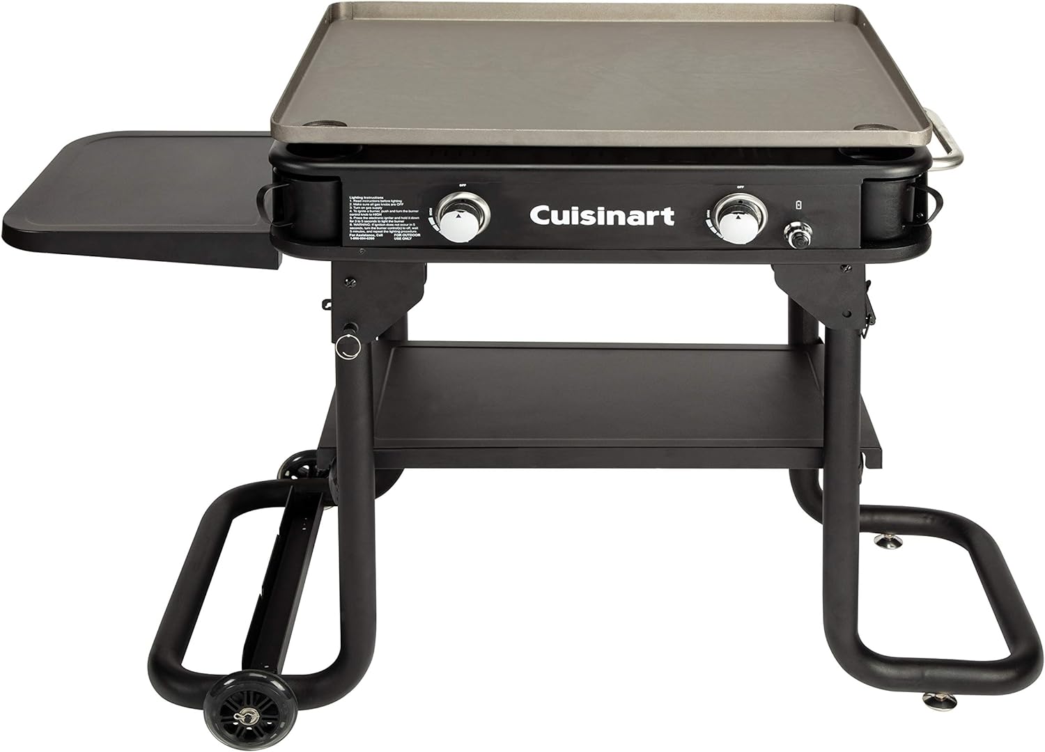 Cuisinart Flat Top Professional Quality Propane CGG-0028 28 Two Burner Gas Griddle