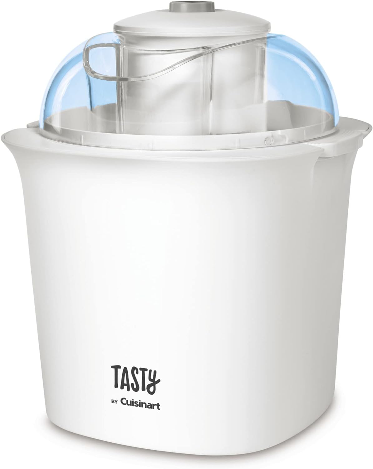 Cuisinart ICM100T Tasty Ice Cream Maker, 8.71(L) x 8.71(W) x 10.49(H), White