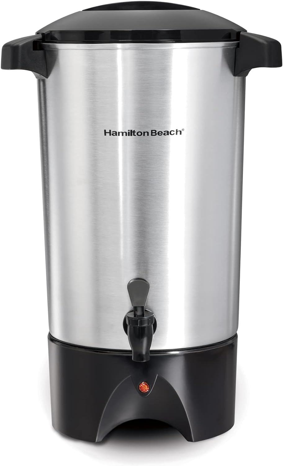 Hamilton Beach 45 Cup Coffee Urn and Hot Beverage Dispenser, Silver