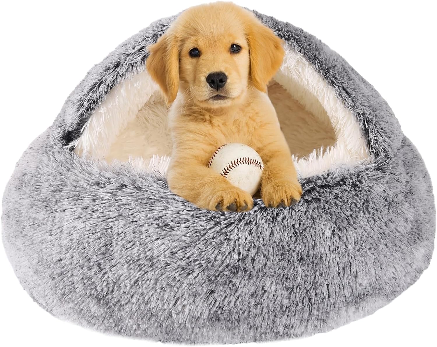 WgoogW Dog Beds for Small Dogs, Cat Bed Cave, Removable Washable Cute Cat Bed, Cozy Nook Pet Bed for Dogs or Cats, Anti-Slip Puppy Bed for Small Medium Pets