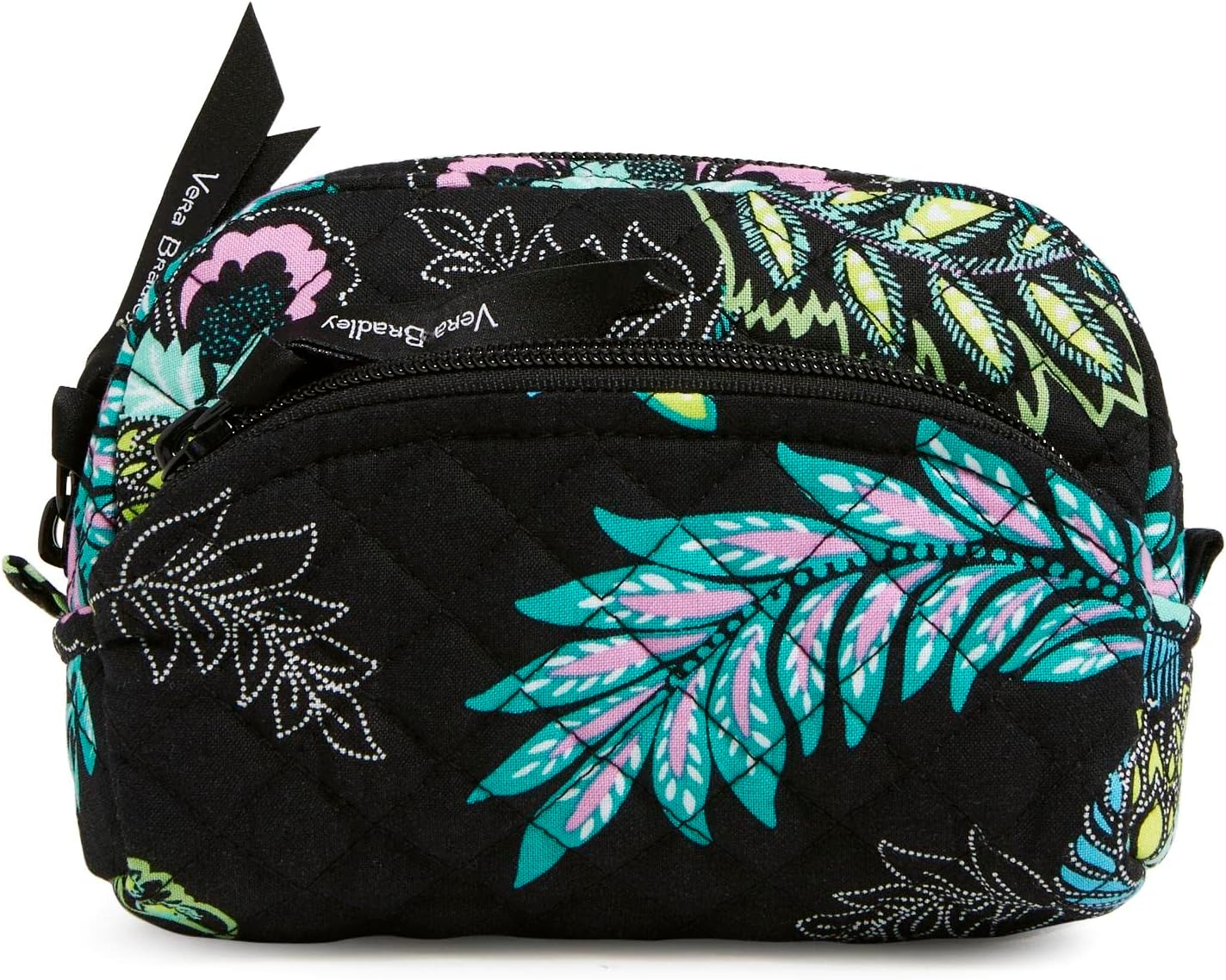 Vera Bradley Women' Cotton Mini Cosmetic Makeup Organizer Bag