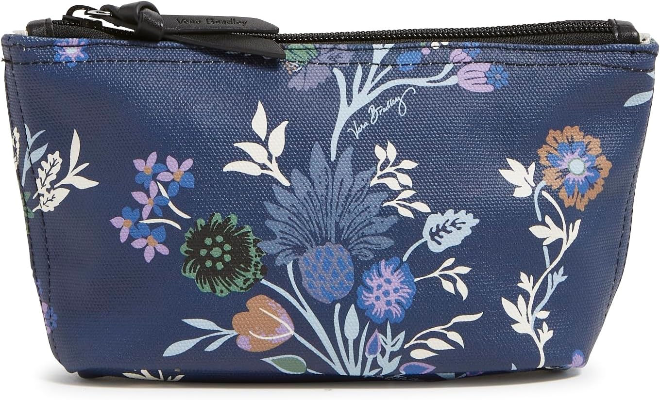 Vera Bradley Women' Every Day Small Pouch Makeup Organizer Bag