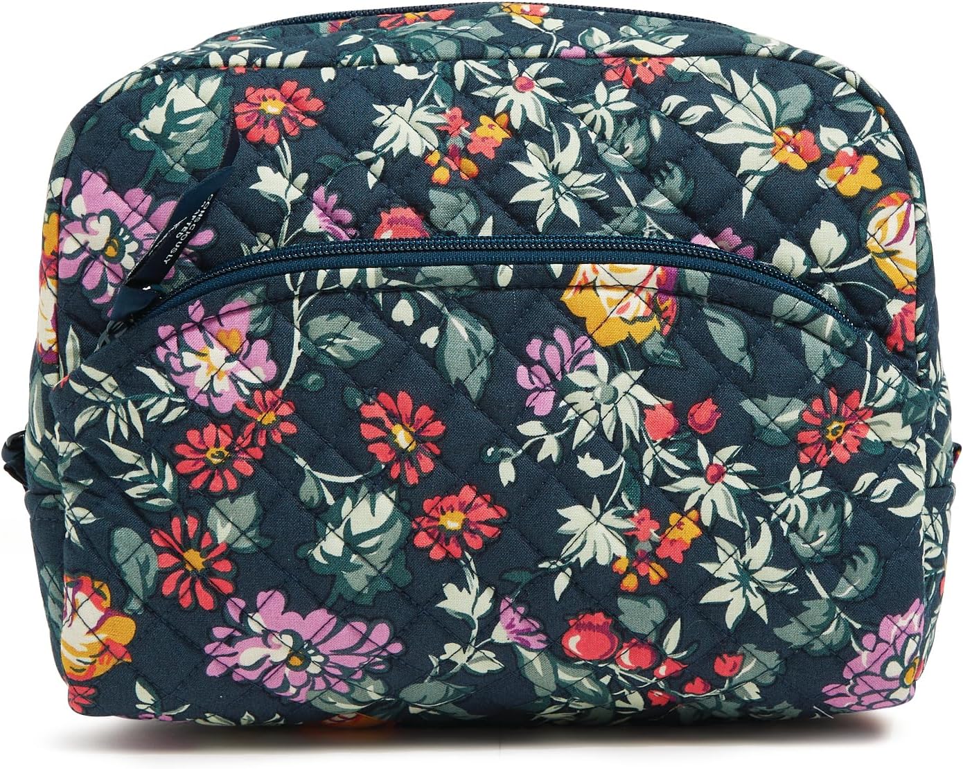 Vera Bradley Women' Cotton Large Cosmetic Makeup Organizer Bag