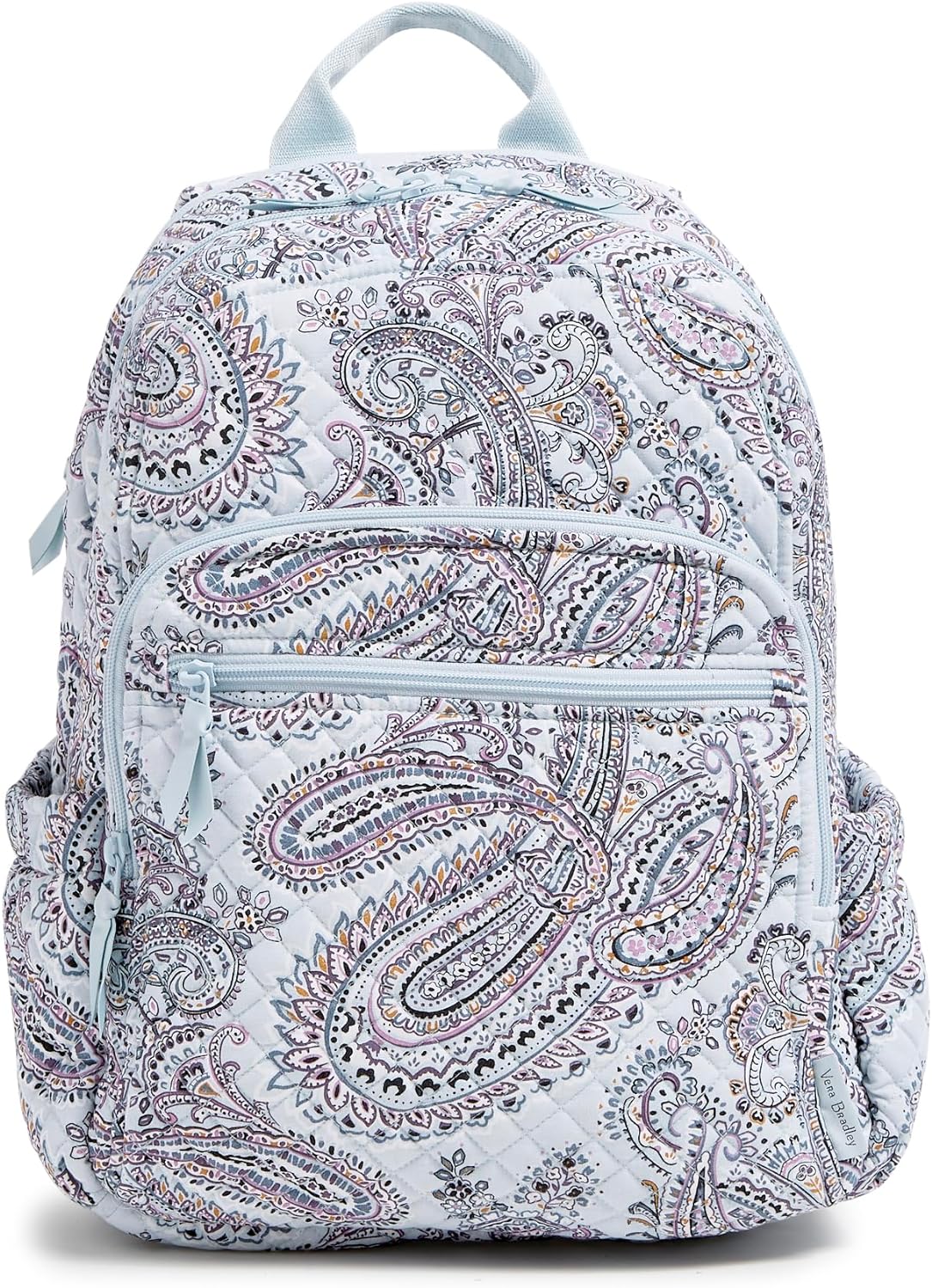 Vera Bradley Cotton Campus Backpack, Soft Sky Paisley