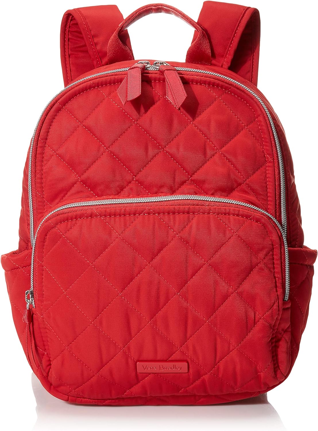 Vera Bradley Women' Performance Twill Small Backpack, Cardinal Red, One Size