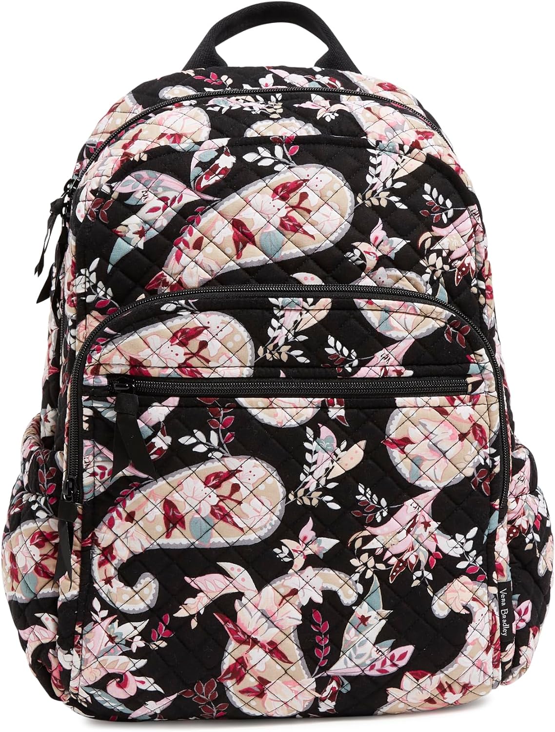 Vera Bradley Cotton Campus Backpack, Botanical Paisley