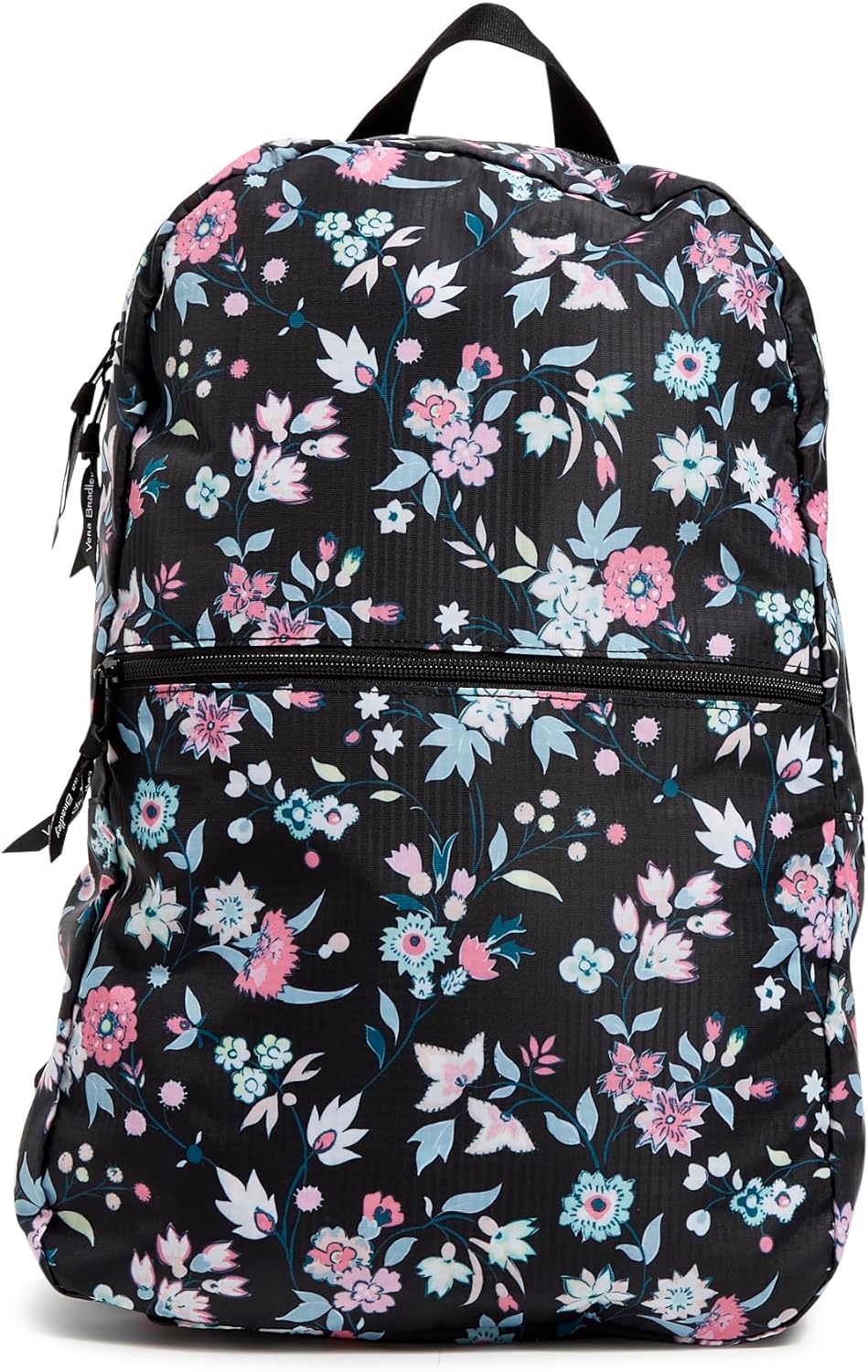 Vera Bradley Women' Ripstop Packable Backpack Travel Accessory, Botanical Ditsy, One Size