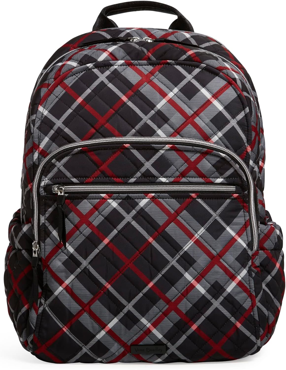 Vera Bradley Women' Performance Twill Campus Backpack, Paris Plaid, One Size