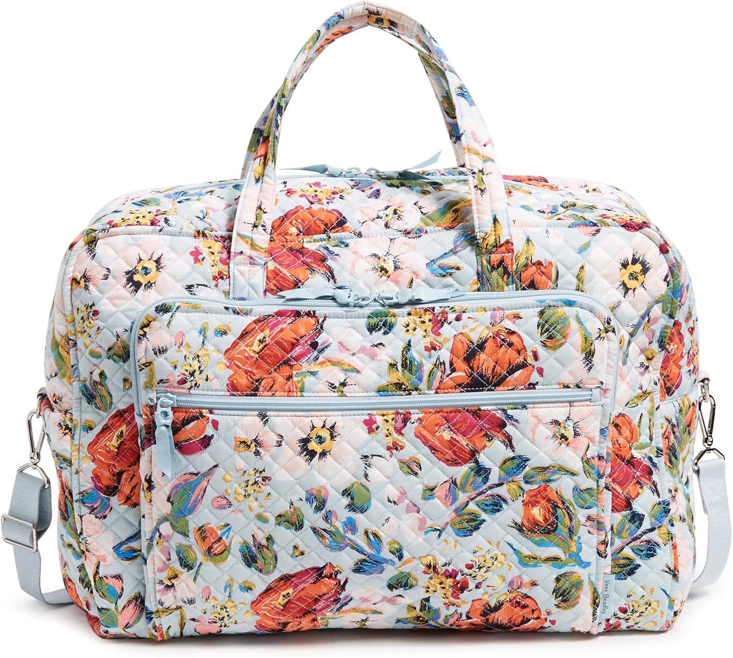 Vera Bradley Cotton Grand Weekender Travel Bag