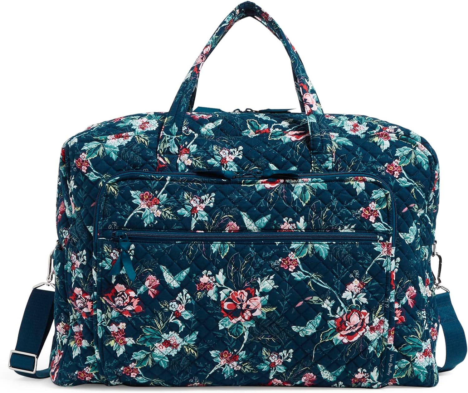 Vera Bradley Cotton Grand Weekender Travel Bag