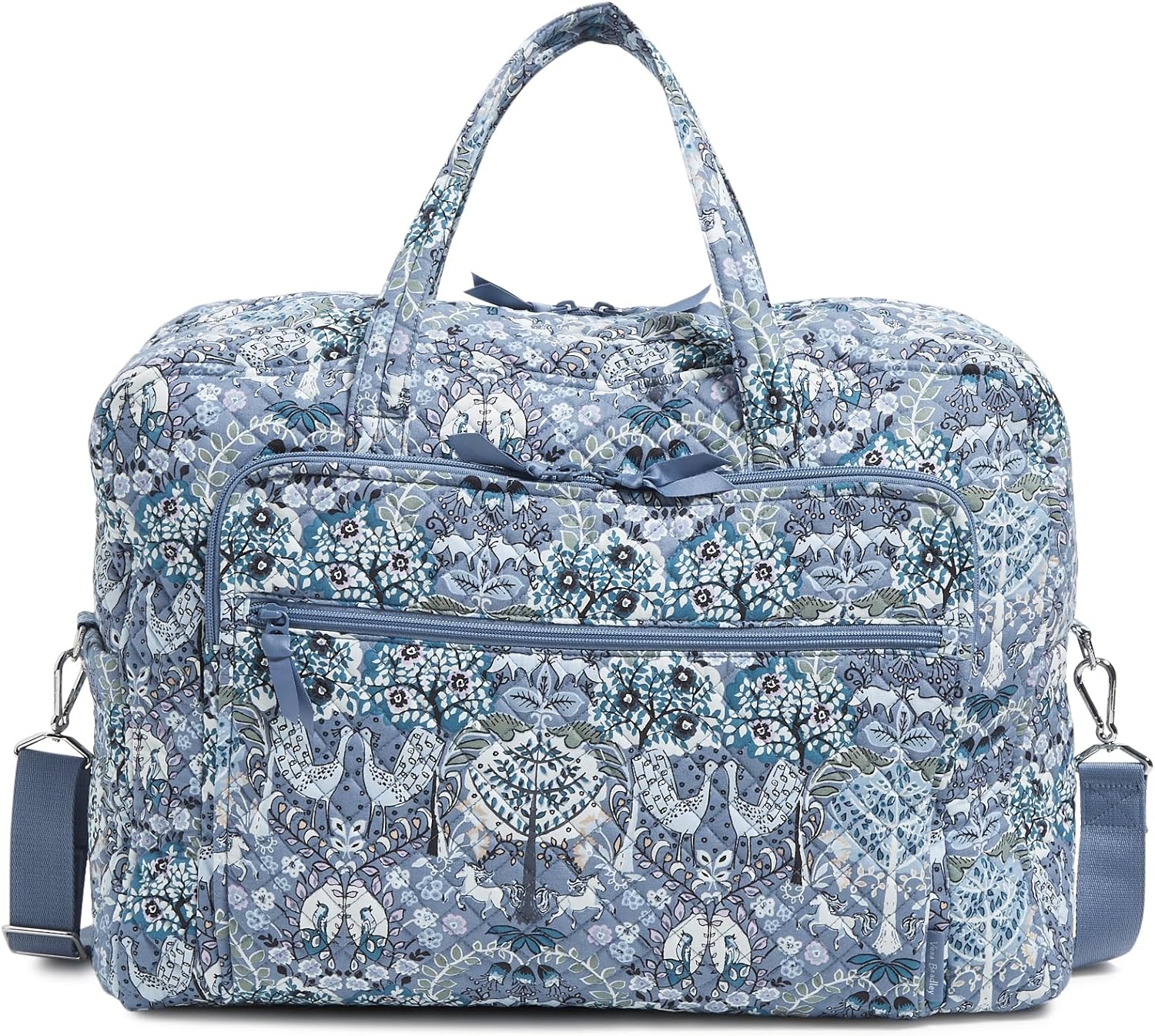 Vera Bradley Women' Cotton Grand Weekender Travel Bag