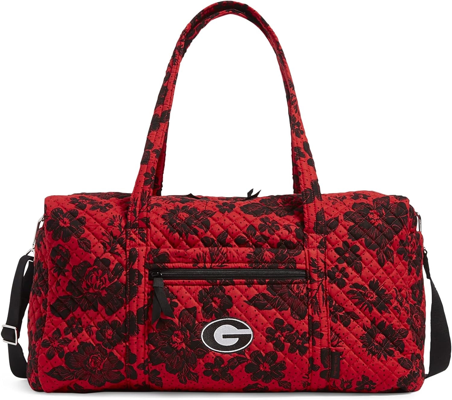 Vera Bradley Women' Cotton Collegiate Large Travel Duffle Bag (Multiple Teams Available)