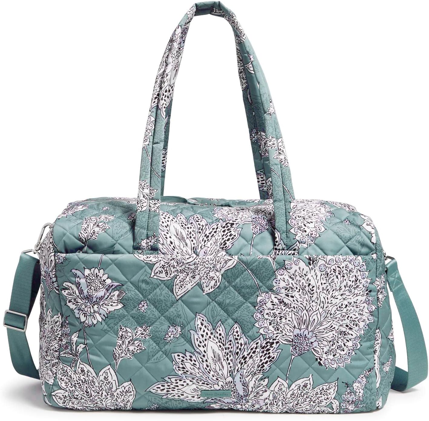 Vera Bradley Women' Performance Twill Large Travel Duffle Bag