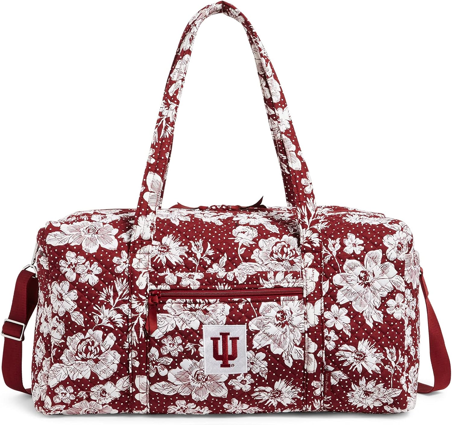 Vera Bradley Women' Cotton Collegiate Large Travel Duffle Bag (Multiple Teams Available)