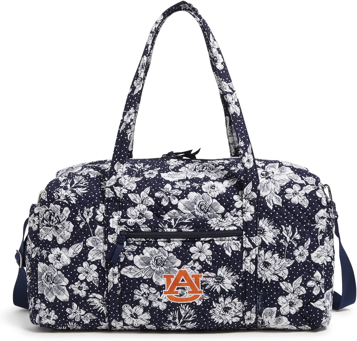 Vera Bradley Women' Collegiate Large Travel Duffle Bag (Multiple Teams Available), Cotton