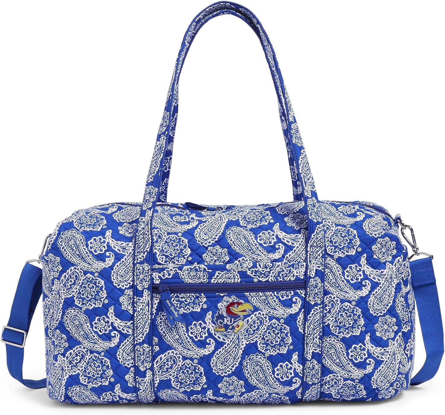 Vera Bradley Women' Cotton Collegiate Large Travel Duffle Bag (Multiple Teams Available)