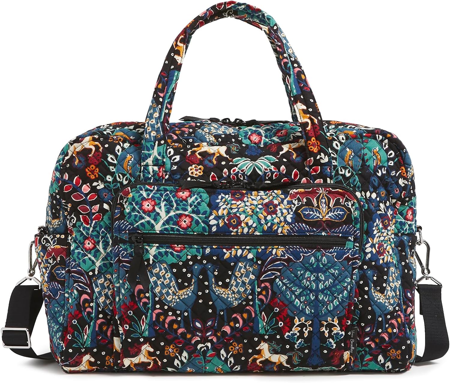 Vera Bradley Women' Cotton Weekender Travel Bag