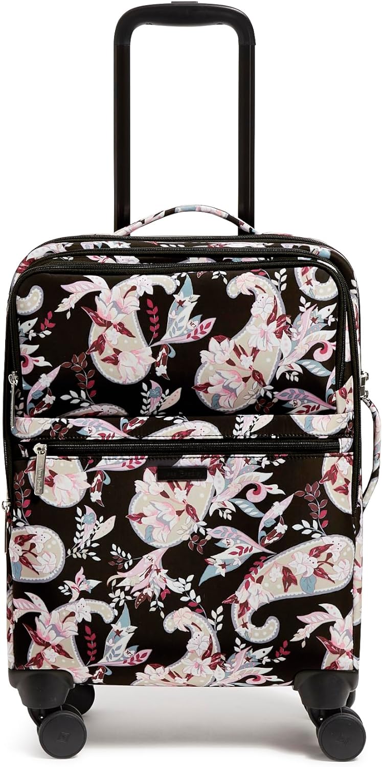 Vera Bradley Women' Softside Rolling Suitcase Luggage