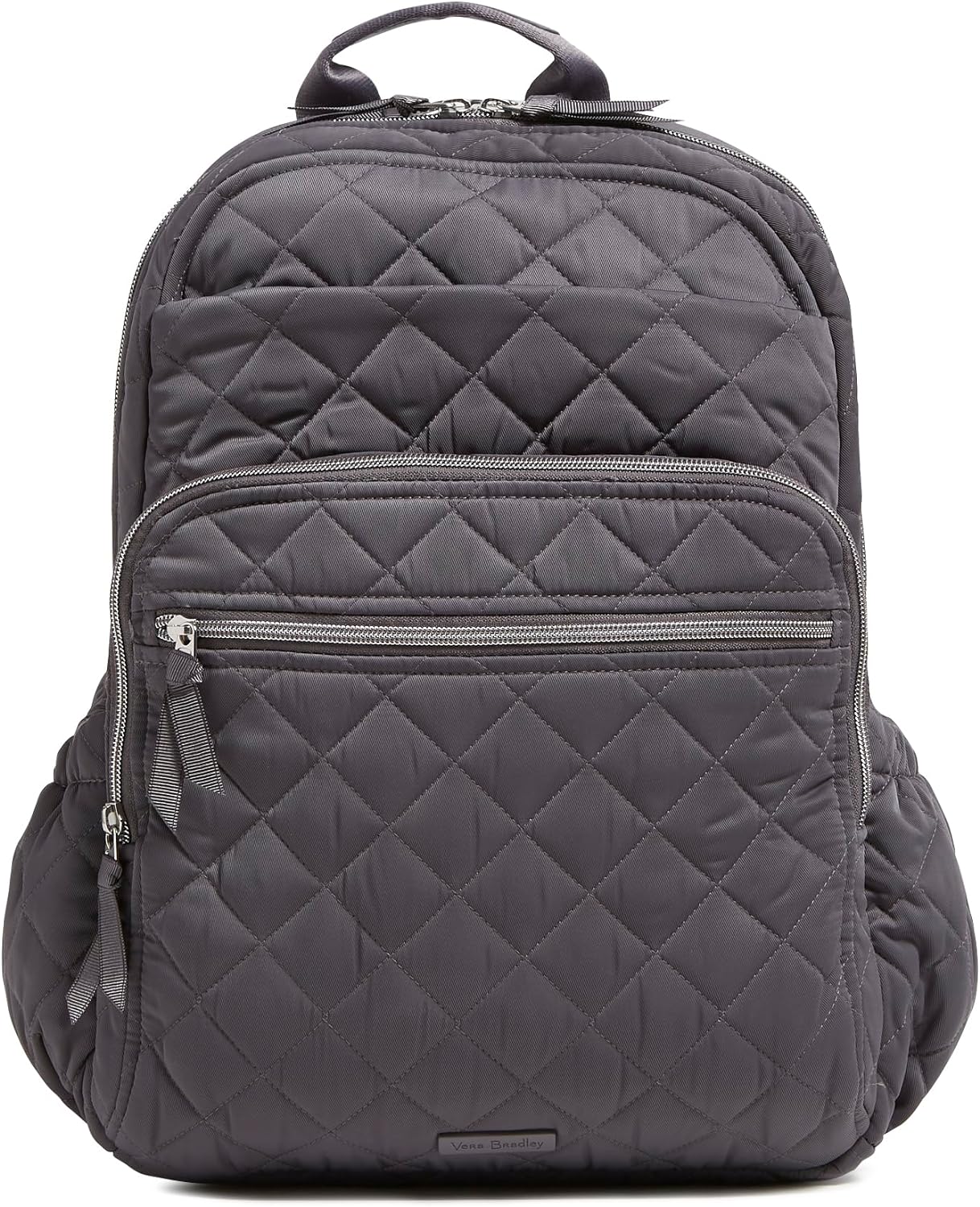 Vera Bradley Women', Performance Twill Xl Campus Backpack, Shadow Gray, One Size